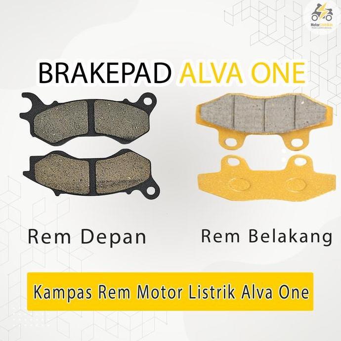 Kampas Rem Motor Listrik Alva One