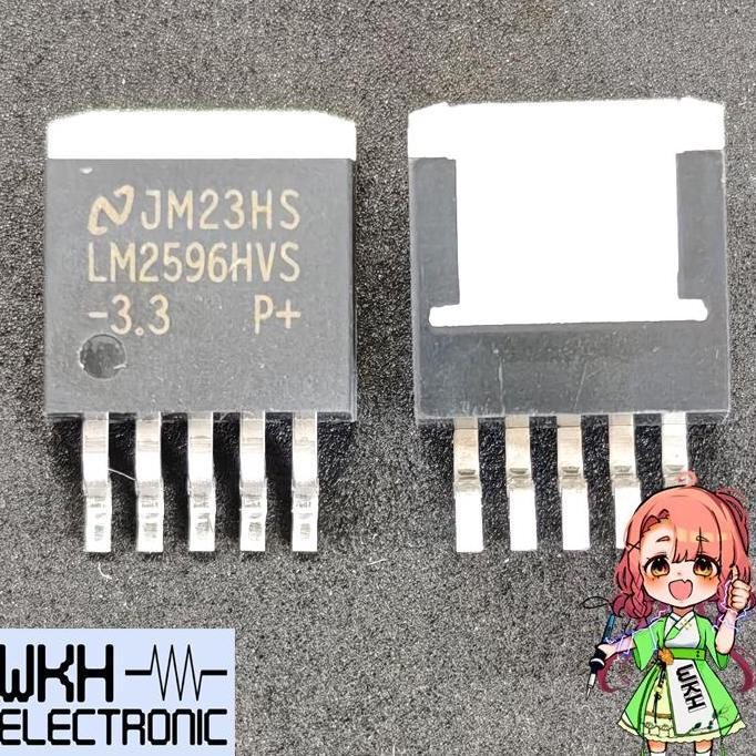 IC LM2596HVS-3.3 TO-263 SMD LM2596 HV 3.3V STEPDOWN SWITCHING LM 2596 CO27