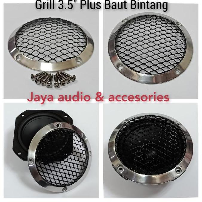 Grill Tutup Midrange 3.5inch Cello TG9-HC9 Peerless TC9 plus Baut L