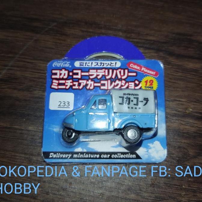 cv.danendra / Coca Cola Delivery Car Collection Daihatsu Midget Mp5 Bemo HO Scale Diskon