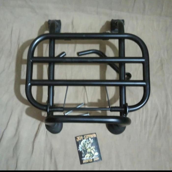 Front Rack Vespa Px Excel Exlusive Pa / Aksesoris Vespa Original Dan Terpercaya
