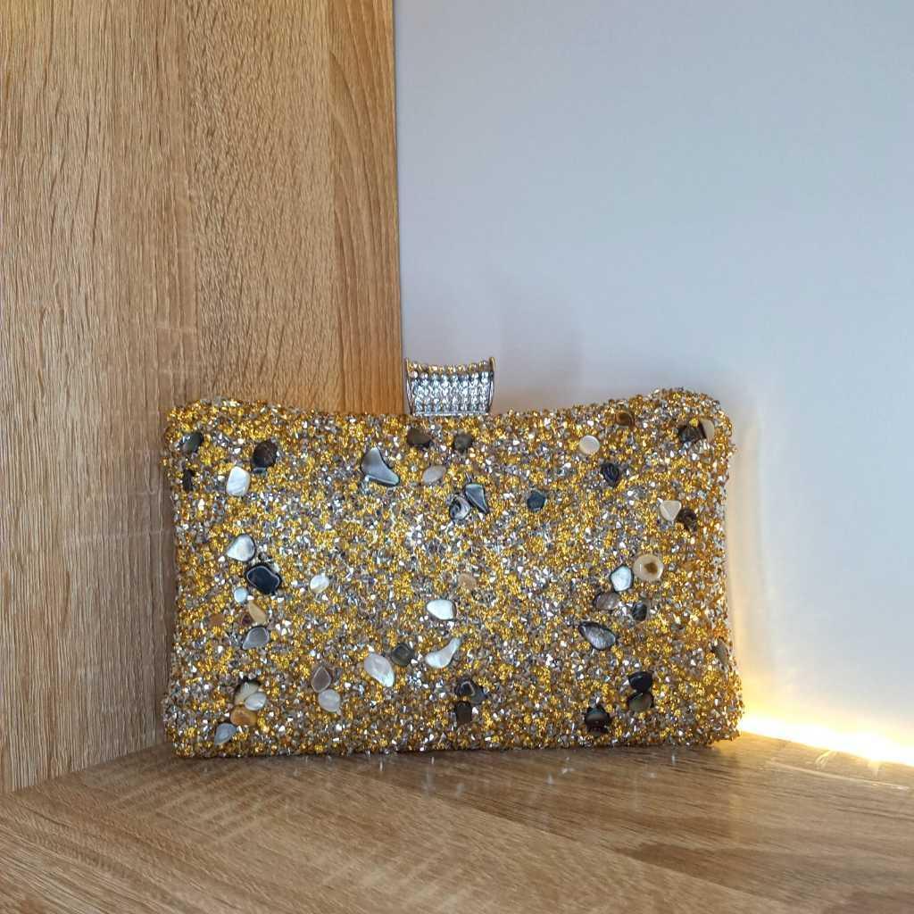 P9058 Tas Pesta Wanita  Cantik Tas Clutch Kondangan Elegan Acara Formal