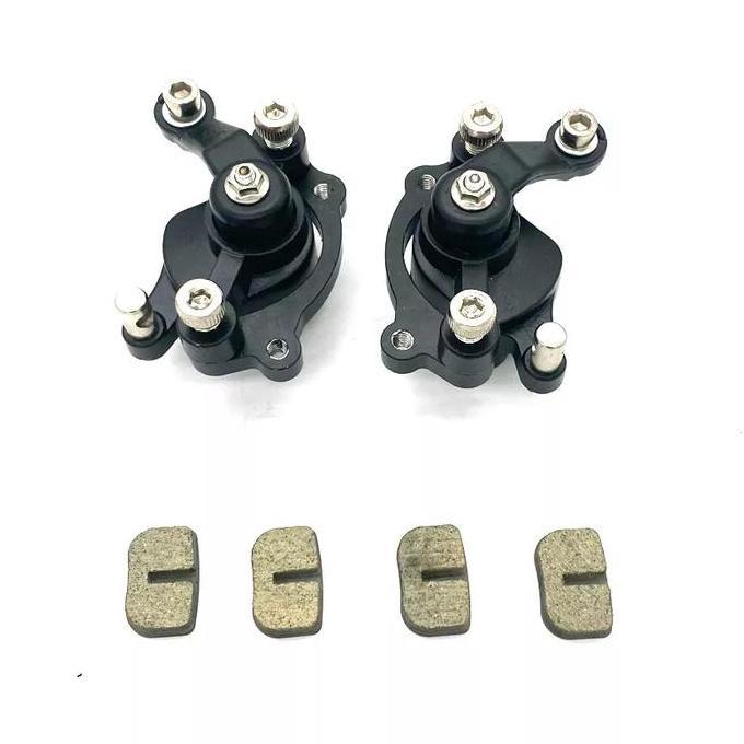 KALIPER REM MOTOR MINI GP MINI TRAIL MINI ATV GOPED SCOOTER KIRI DEPAN DAN KANAN BELAKANG HITAM