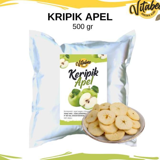 Yummy VITABEE JUMBO Keripik Buah 500 gram Nangka Apel Pisang Nanas Mangga Rambutan Kiloan - FIONA VI
