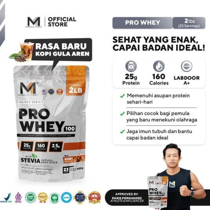 Musclefirst Pro Whey 2Lbs Whey Protein Pro Whey 100 2Lb Bpom