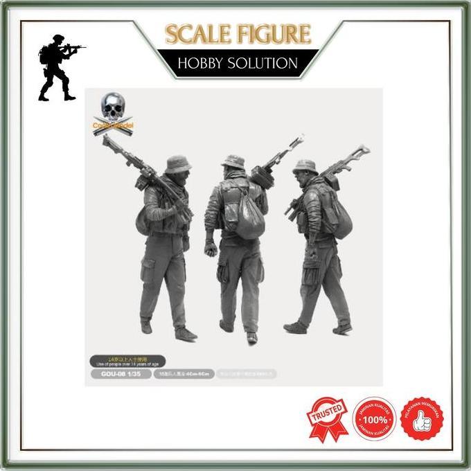 cvarhantama  / 1/35 Resin Figure US Army in IRAQ GOU-08-KL8 Diskon
