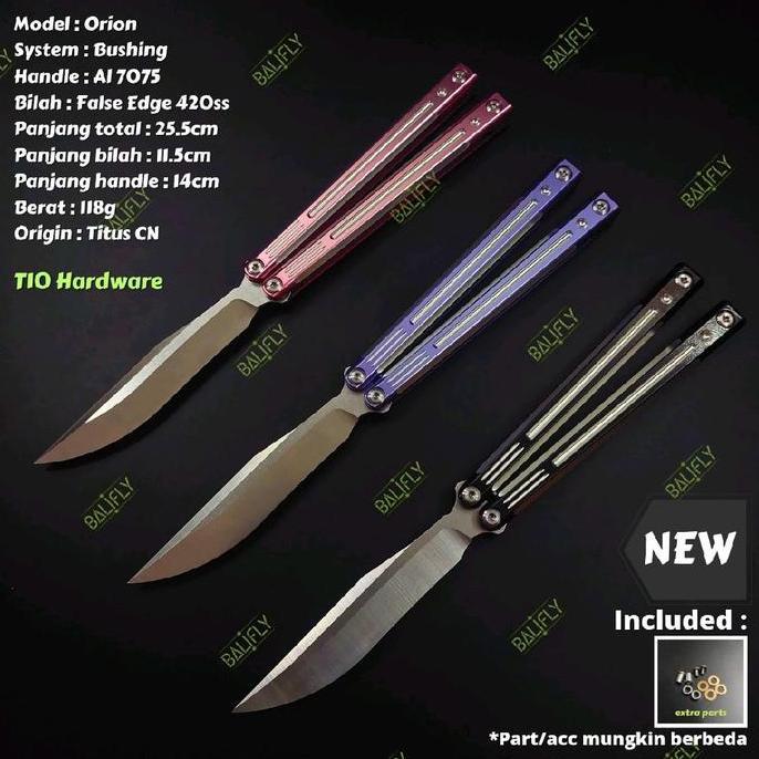 Balisong Butterfly Knife Orion