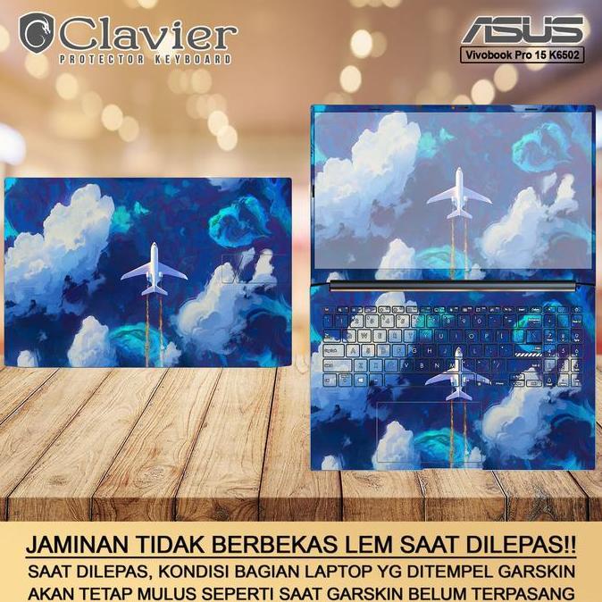 TERBARU - Cover Garskin Laptop Asus VivoBook Pro 15 K6502 K6502H K6502HC K6502HE