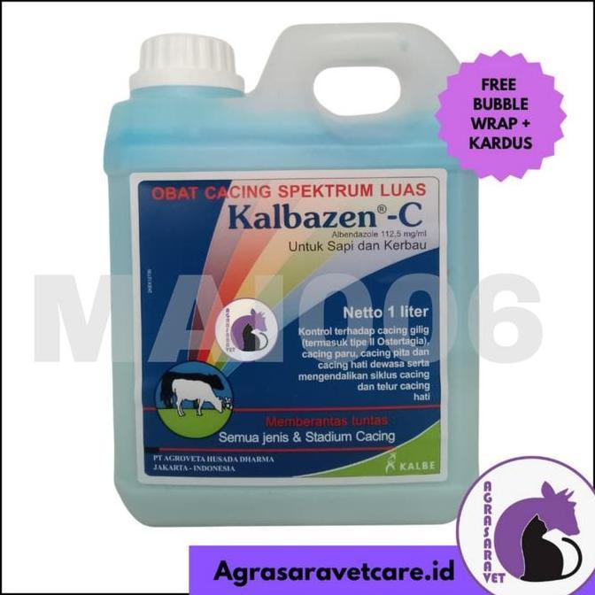 Kalbazen c 1liter membasmi cacing hewan