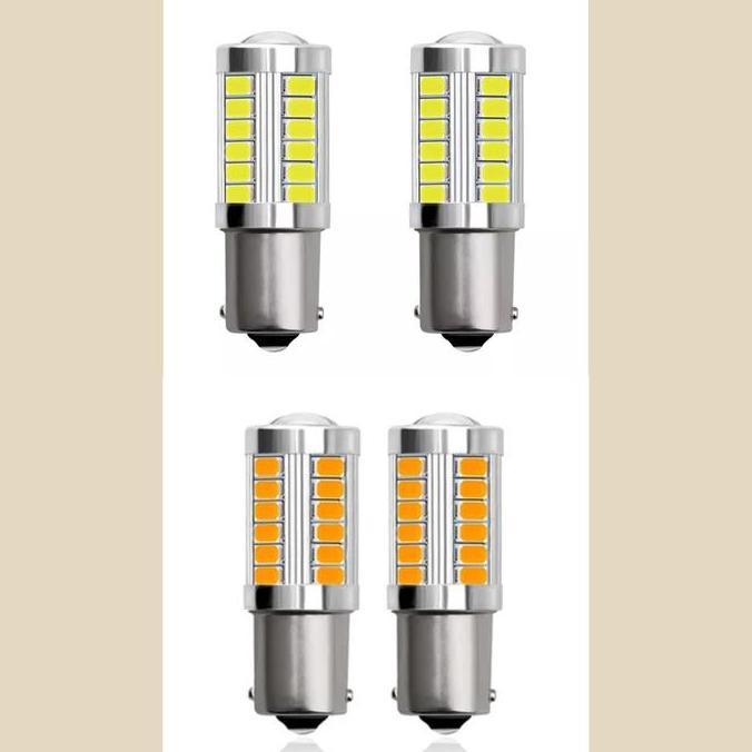 Lampu Led bayonet 1156 sein mundur rem