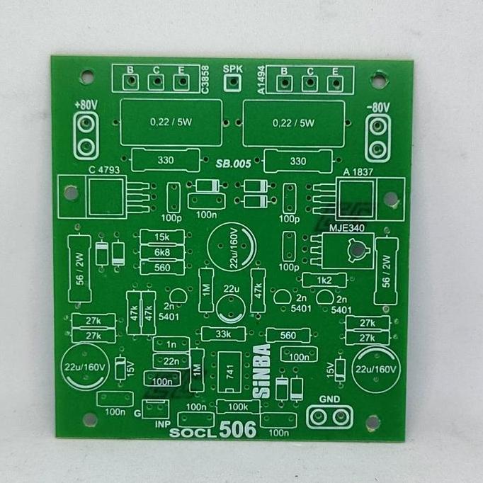 PCB POWER SOCL 506 MONO TKEDRO
