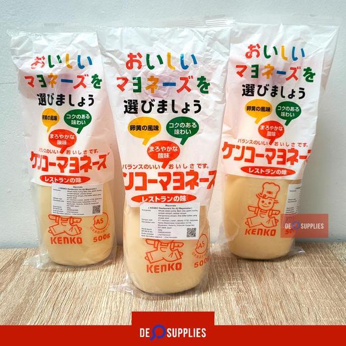 Kenko Mayonaise Japan 500gr - Restaurant no Aji Mayonais Jepang