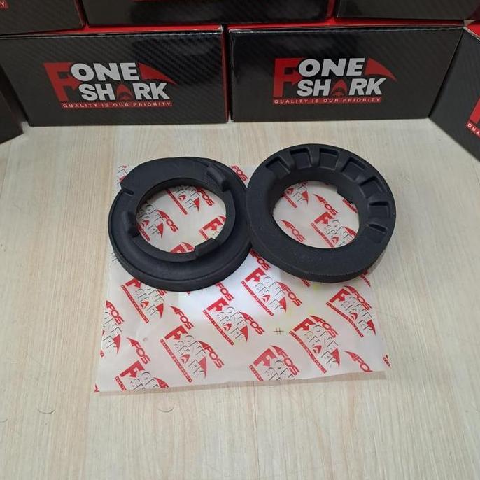 F-One Shark Fos Karet Tatakan Per / Karet Bantalan Per Belakang Atas Toyota Yaris Bakpao Lele 2006-O