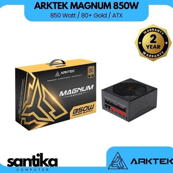 Arktek Magnum Power Supply 850w 80+ GOLD 850watt / 850 watt pure Psu