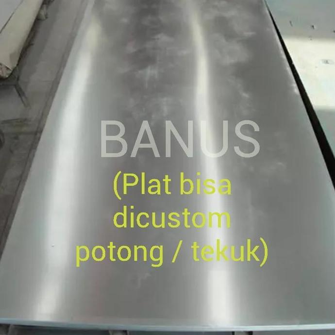 Plat stainless hairline 2 mm / plat stainless hairland HL 2 mm