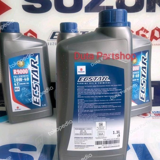 oli mesin ecstar R9000 original Suzuki Genuine Oil SGO Motor