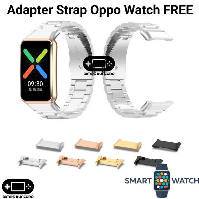 Adapter Strap Oppo Watch FREE connector konektor tali jam oppo watch free