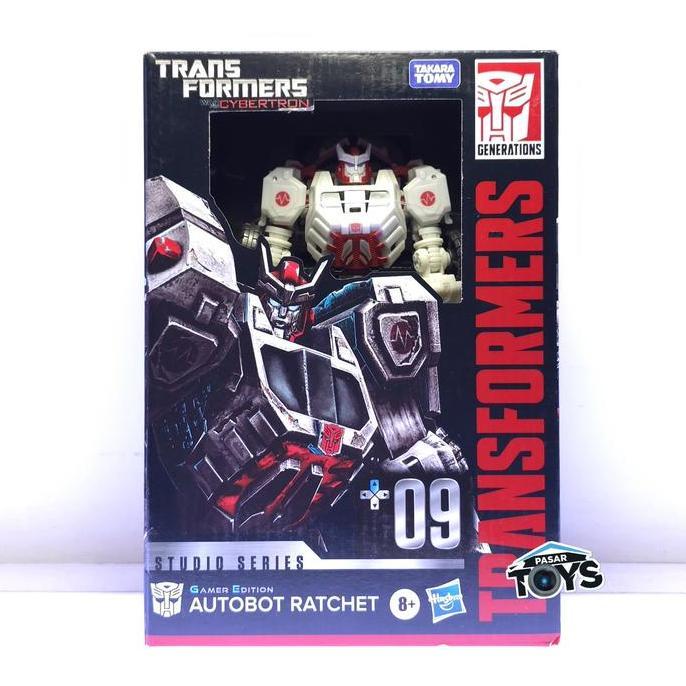 TRANSFORMERS GAMER EDITION STUDIO SERIES VOYAGER WAR FOR CYBERTRON 09 AUTOBOT RATCHET MA99