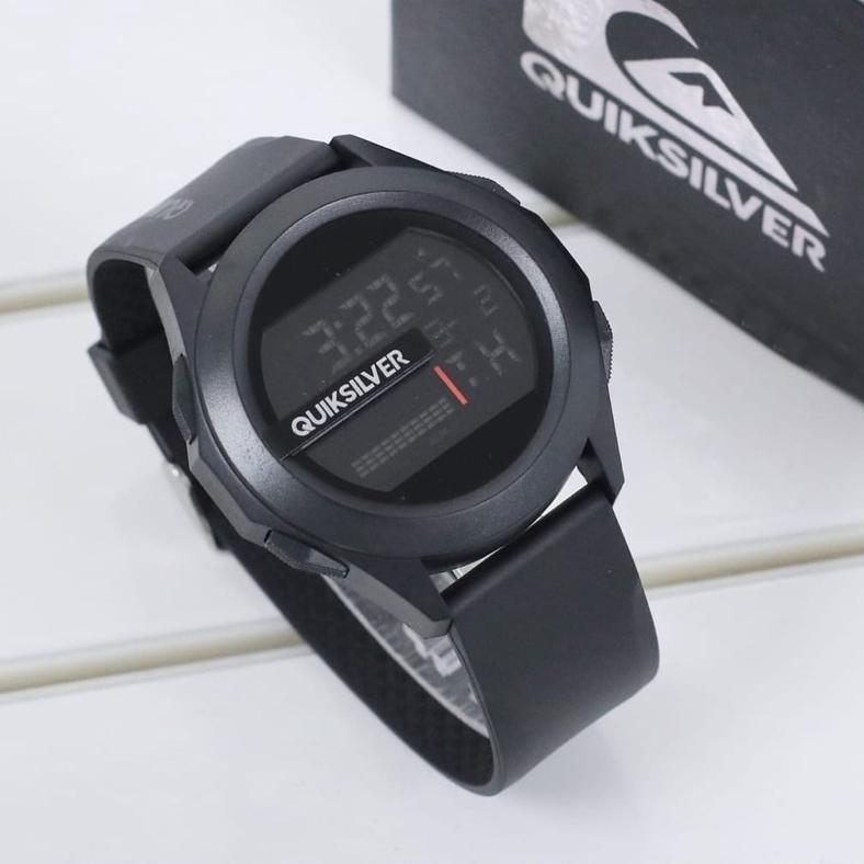 Official Jam Tangan Pria Digital Quiksilver Drone Strap Rubber