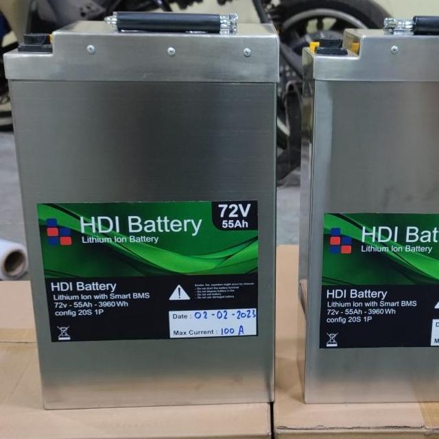 Terlaris Baterai Lithium Custom Motor Listrik Gesits 72V