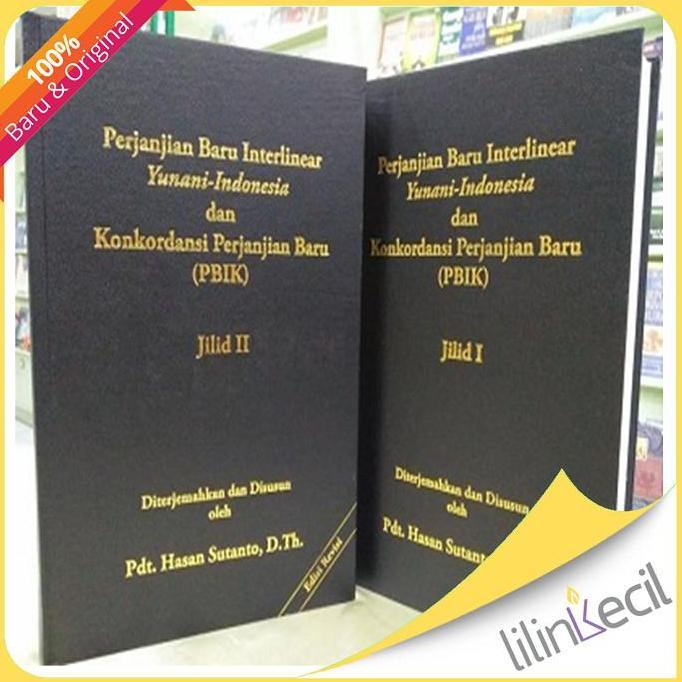Buku Perjanjian Baru Interlinear Yunani Indonesia Jilid I & II Dan Konkorda