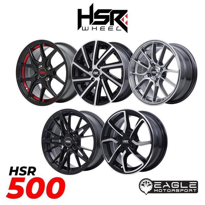 Terlaris Velg Mobil Ring 14 Hingga Ring 22 Hsr Wheel - Hsr500