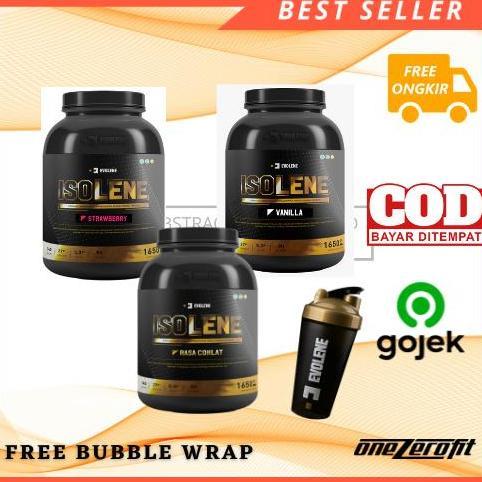 Isolene 50 Sachet 1650 Gr Whey Protein Isolate Evolene