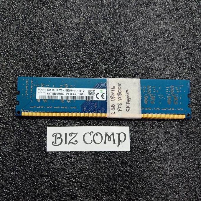 Skhynix 2Gb 1Rx16 Pc3 12800U Memory Ram Pc Ddr3 1600Mhz