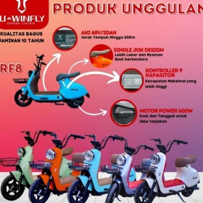 Terlaris Sepeda Listrik Uwinfly Rf 8 | Rf8