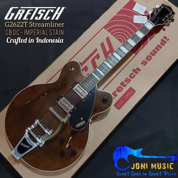 Promo Gitar Gretsch G2622 G2622T G2622T-P90 Streamliner Center Block Semihollow Body Double Cut