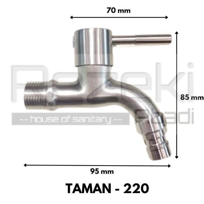 Danssvaganza - Kran Tembok Stainless Sus304 / Kran Tembok / Kran Air