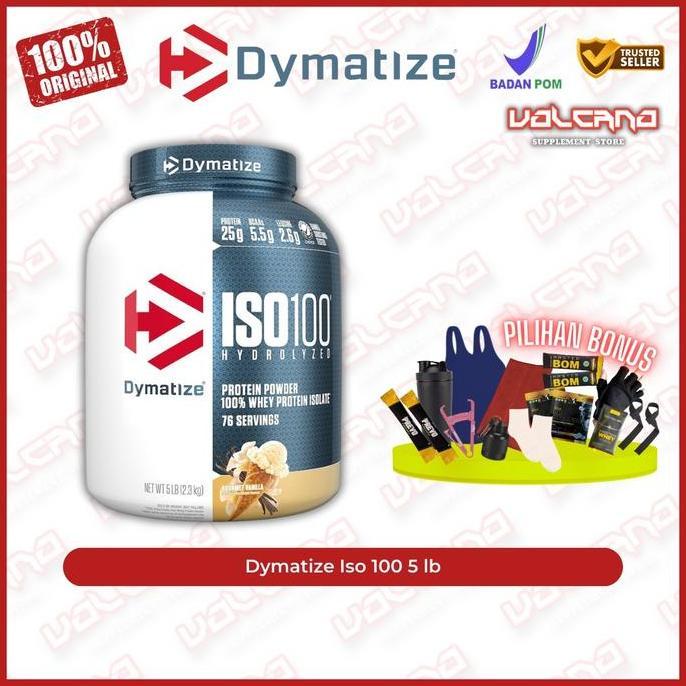 Dymatize Iso100 5 Lb Lbs Iso 100 Whey Hydrolized Isolate Bpom