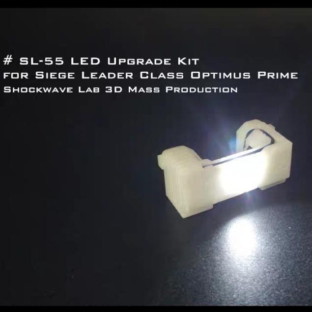 SHOCKWAVE LAB SL-55 LED UPGRADE KIT FOR SIEGE LEADER OPTIMUS PRIME MA99
