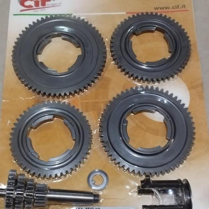 gearbox 4speed CIF utk vespa pts dkk