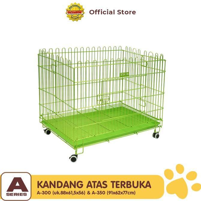 KANDANG OCTAGON - KANDANG ATAS TERBUKA | KANDANG PAGAR ANJING