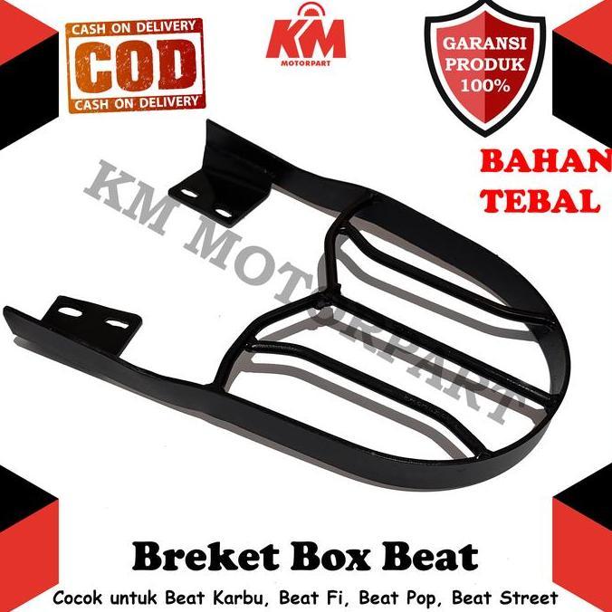 kree.shyna / Breket Box Barang Honda Beat Fi Pop Karbu Esp Street Behel Bracket Diskon