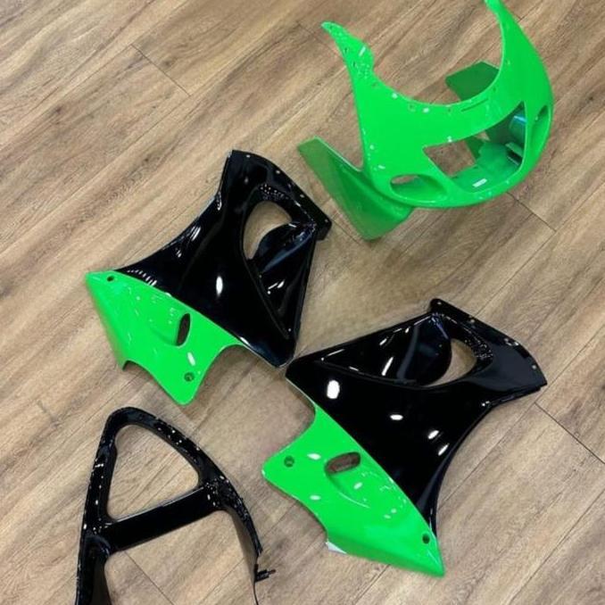 mf_ratna / fairing atas bawah ninja rr old hijau se 2011 original Kawasaki Diskon