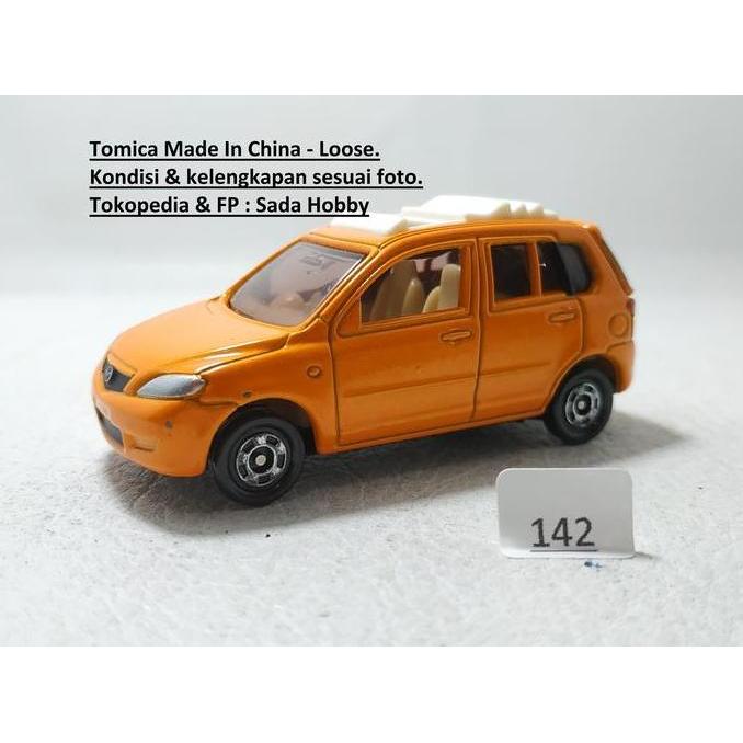 TOMICA NO. 86 MAZDA DEMIO ORANGES UNIT ONLY MINUS CADATOYS