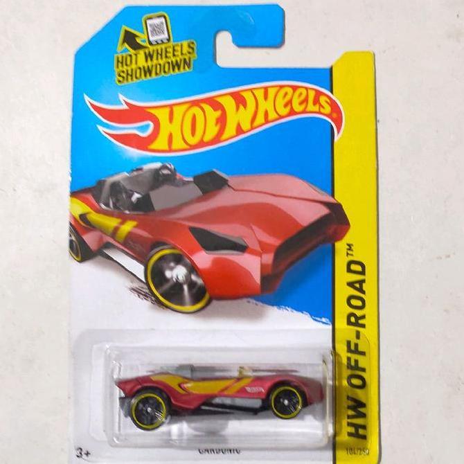 HOTWHEELS HOT WHEELS CARBONIC MERAH EMAS 2014 HW OFF ROAD FUN99