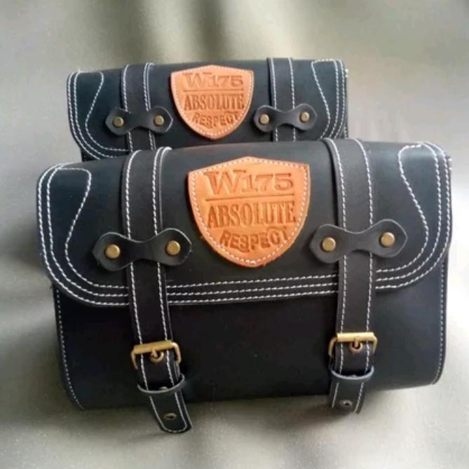 tas kawasaki w175 / side bag kawasaki w175