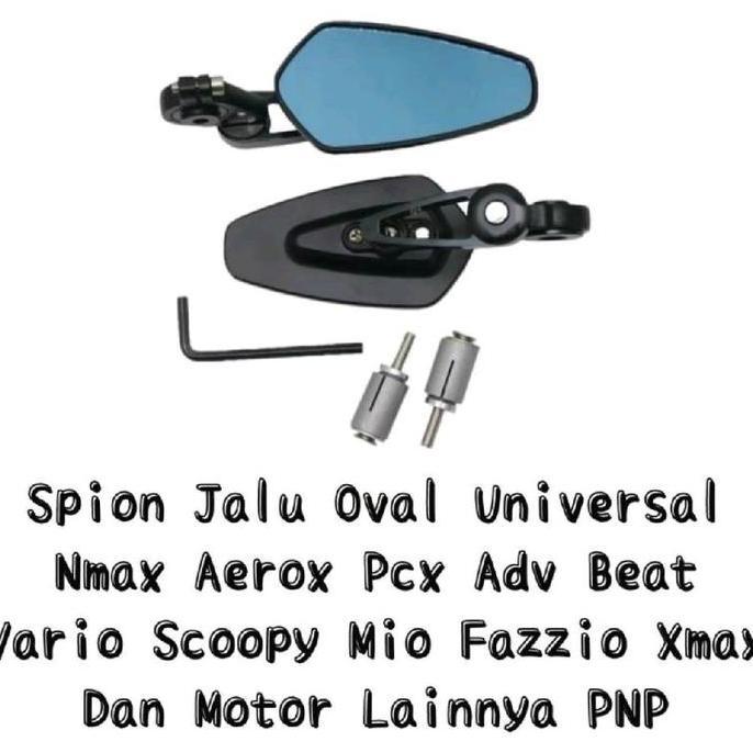 mf_ratna / Spion Jalu Oval Bar End NMAX / AEROX / LEXI / VARIO 160/150/125/110 / BEAT / PCX / ADV  m