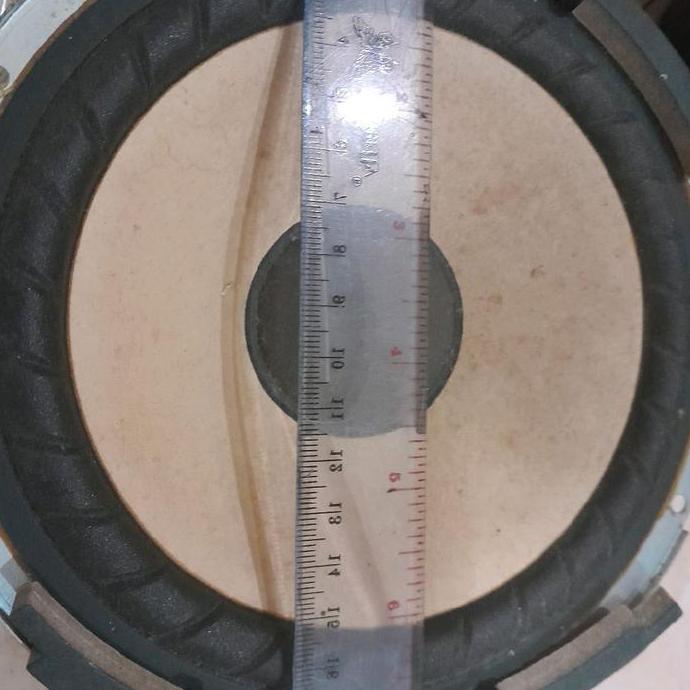 SPEAKER WOOFER BASS SONY EX-COMPO DIAMETER LUAR 7.5" 7.5INCH WATT BESAR USED SAF12