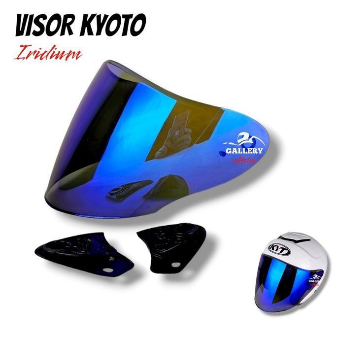 Testa- Visor Iridium Kyt Kyoto | Visor Venom Kyt Kyoto / Kaca Helm Iridium