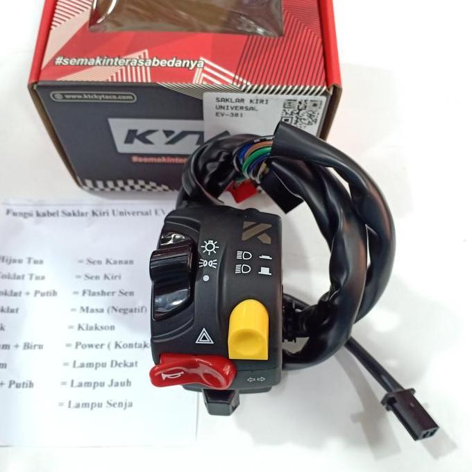 Saklar Kiri Ktc Kytaco Ev 381 Universal/ Saklar Lampu Matic Ktc Kytaco
