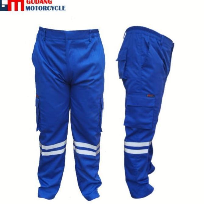 Celana Kerja Pria Biru Benhur