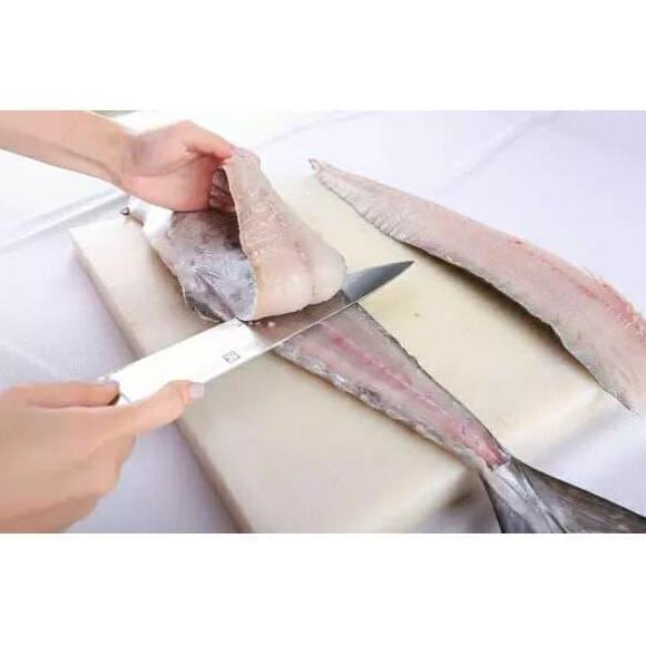 Cibo- Fillet Ikan Tenggiri Dengan Kulit 1Kg Ikan Laut Tenggiri Filet Segar