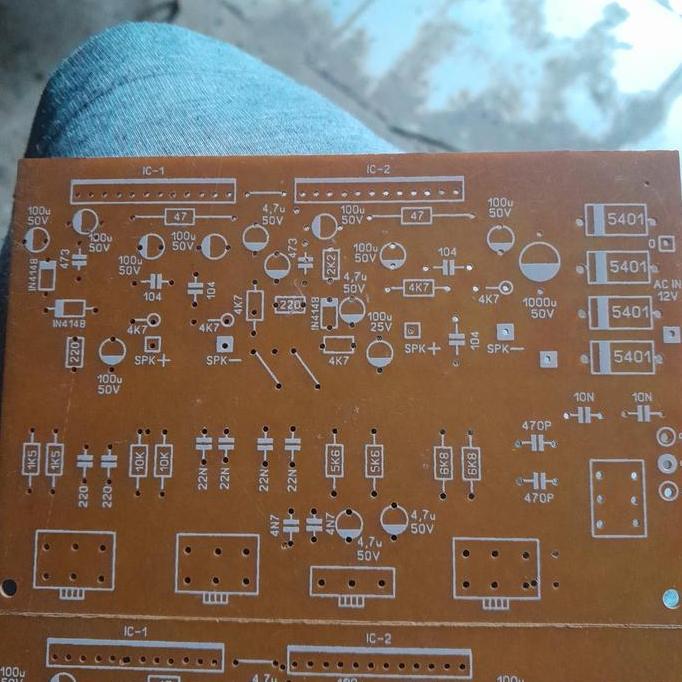 PCB POWER AMPLIFIER AN7164 AN 7164 12V STEREO WITH TONE CONTROL SAF12