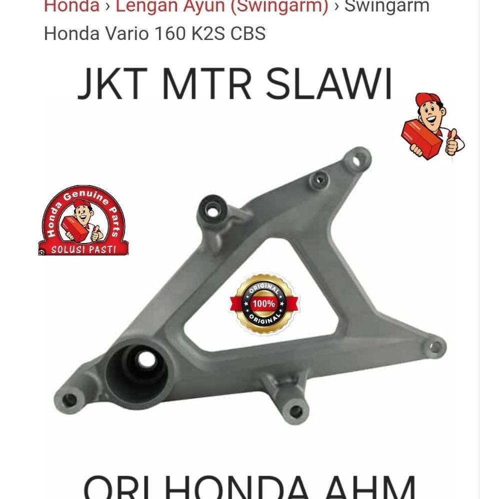 52100 K2S N00 SWING ARM ASSY VARIO 160 CBS, ASLI HONDA AHM, ORI HONDA AHM, ORIGINAL HONDA