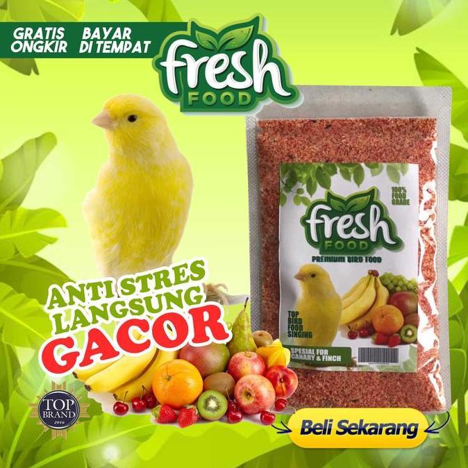 Pakan Kenari Cede Fresh Buah Buahan Bikn Gacor Harian Dan Lomba Allshop