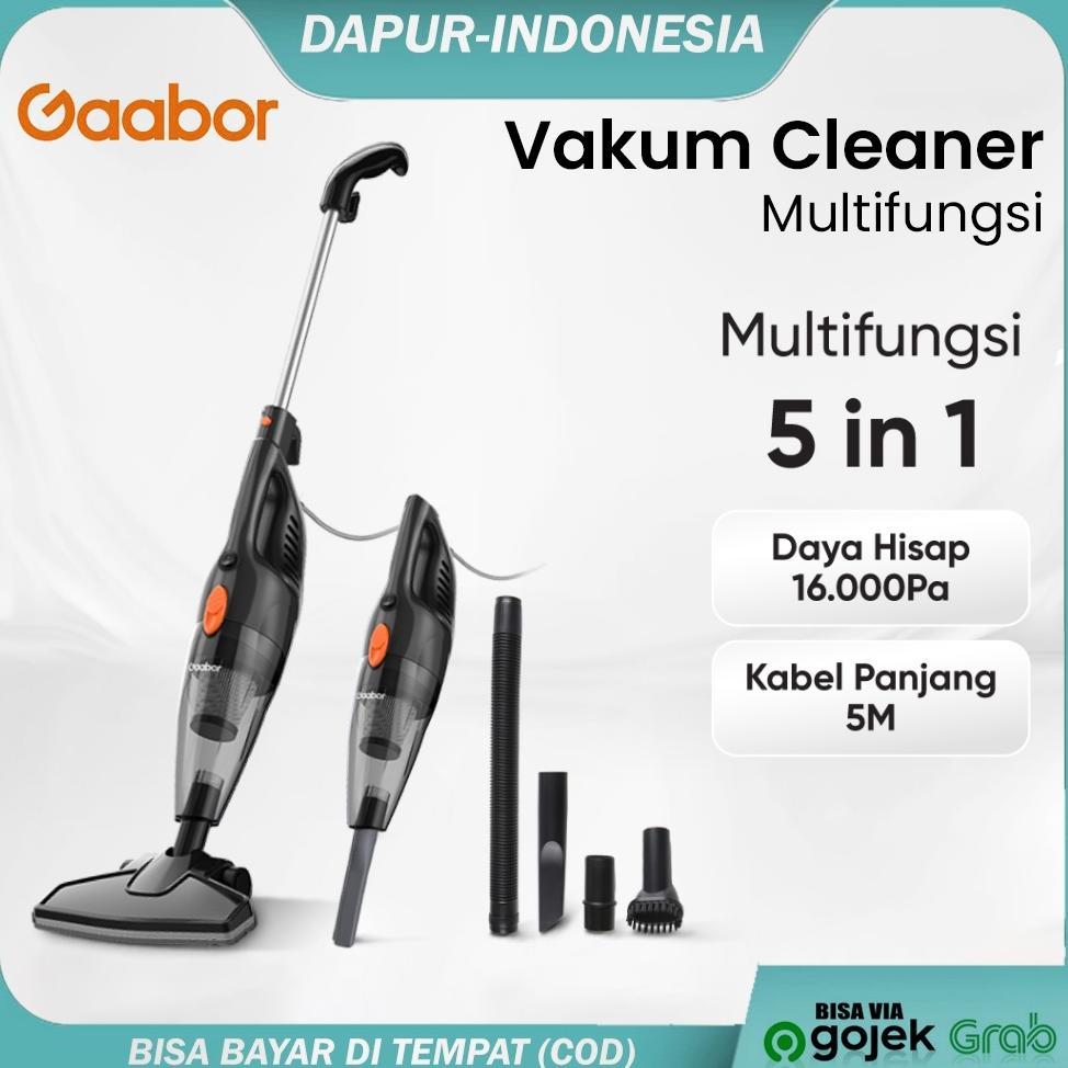 Vacum Cleaner Gaabor Penyedot Debu Multifungsi 2 In1 Low Watt Kapasitas 1.5 Ltr